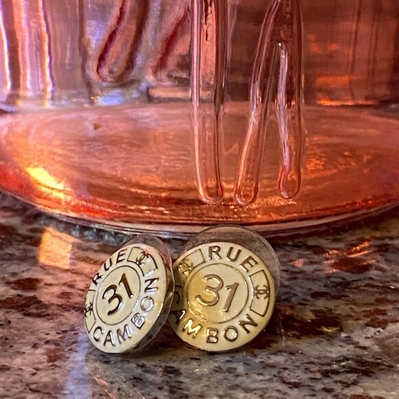 Chanel Stud Earrings - Picture 3 of 7